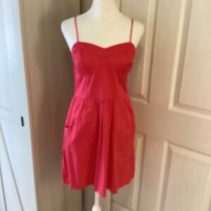 Mossimo Supply Co. Orange/Coral Mini Dress Sz M
